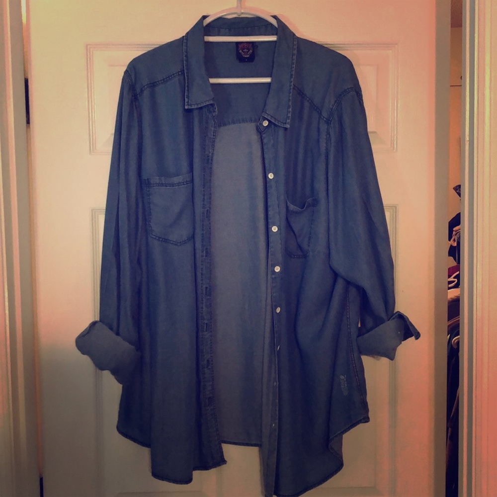 Torrid denim shirt